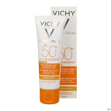 CAPITAL SOL CR SPF50+ A/TACHE 50ML