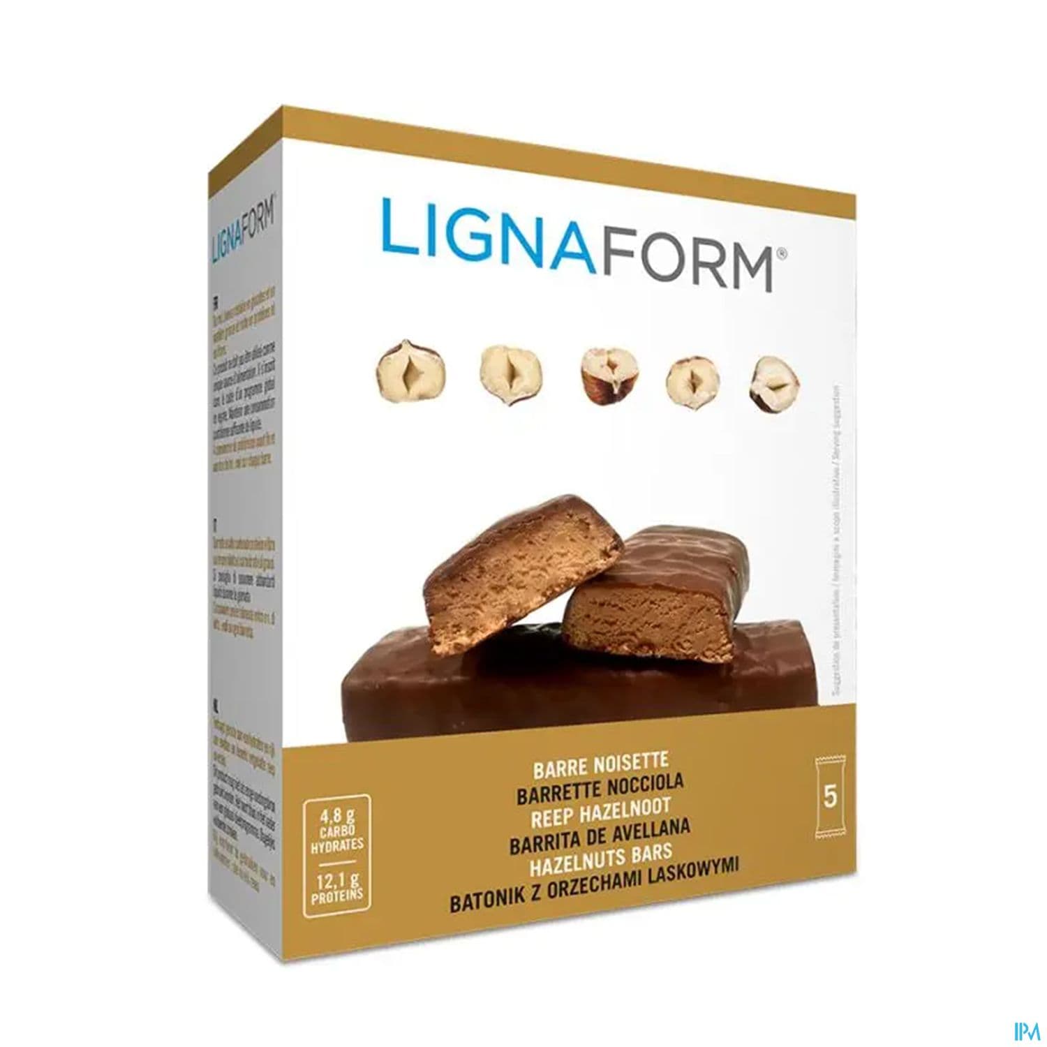 LIGNAFORM BARRE NOISETTE X5