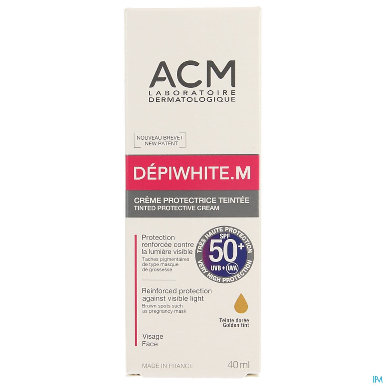 DEPIWHITE.M CR PROT TEIN SPF50+ 40