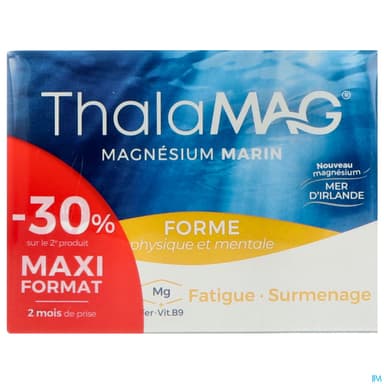 Thalamag Forme Physique Et Mentale Duo Gelule 60 X2