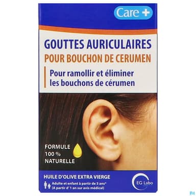 CARE+ SOL BOUCHON OREILLE 10ML