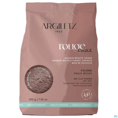 ARGILE ROUGE ARGILETZ ULTV 200G