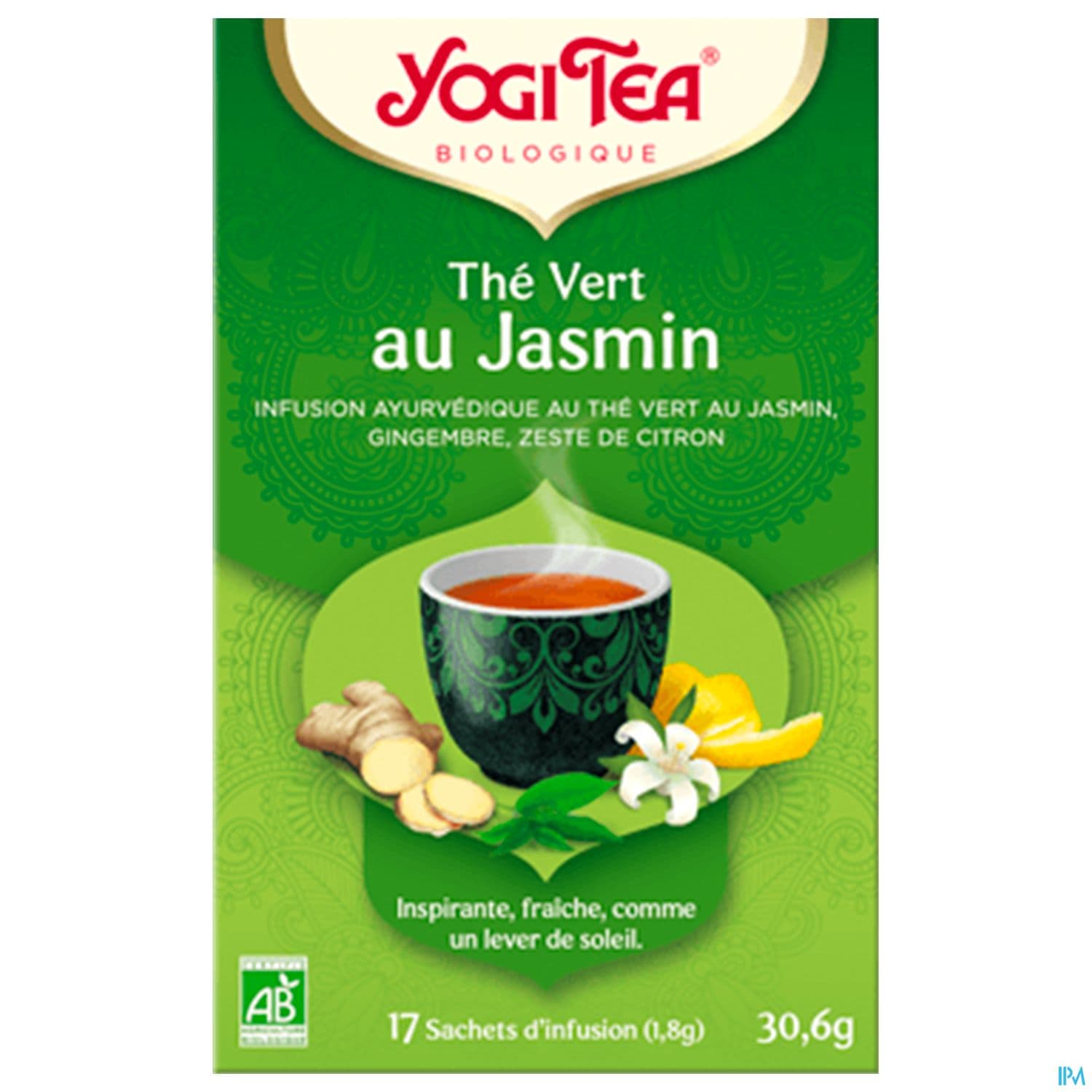 Yogi Tea The Vert Jasmin Bio Infusette 2g 17
