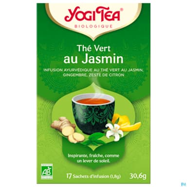 Yogi Tea The Vert Jasmin Bio Infusette 2g 17