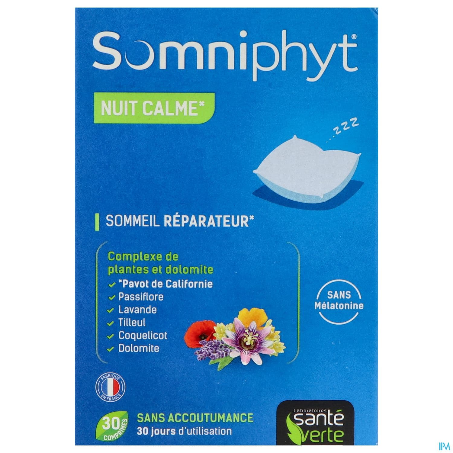 Sante Verte Somniphyt Nuit Calme Comprime 30