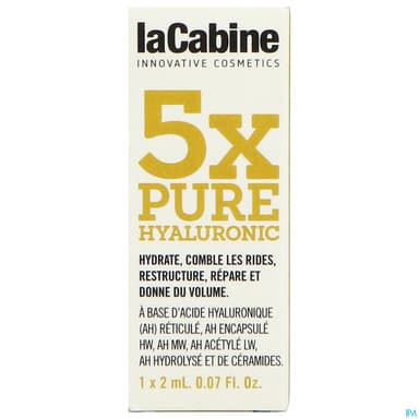 LACABINE 5X PURE HYALURONIC AMP2ML