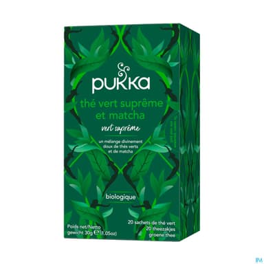 Pukka The Vert Matcha Supreme Bio Sachet 20