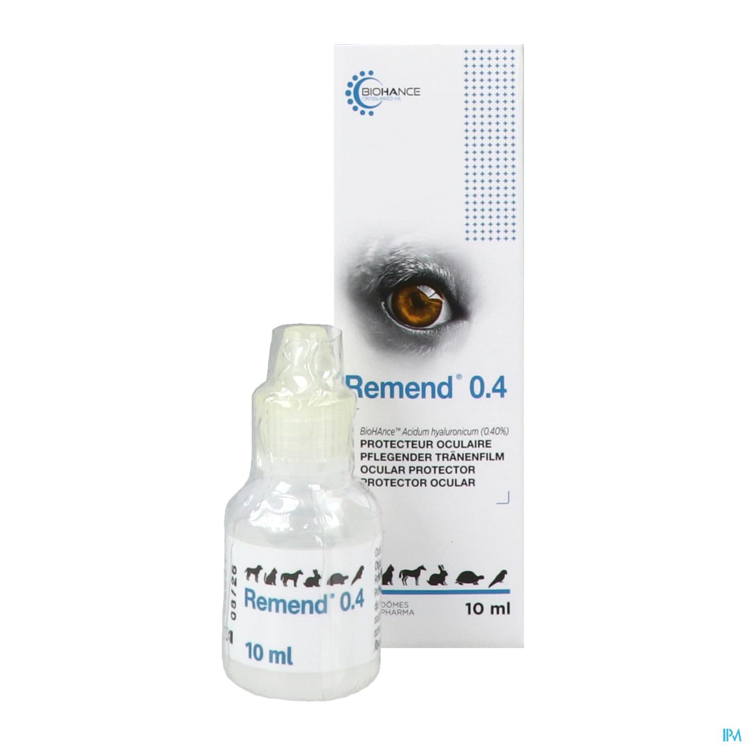 Remend 0.4 Collyre Protecteur Oculaire Hydratant Et Lubrifiant 10ml