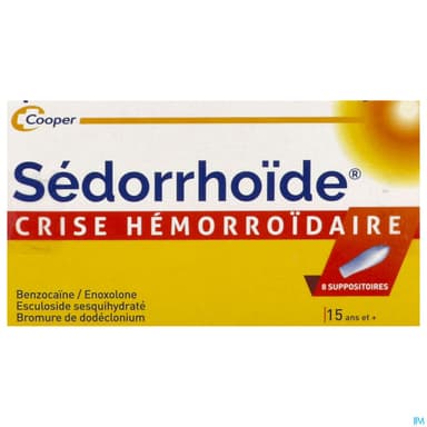 SEDORRHOIDE CRISE HEMORR SUP 8