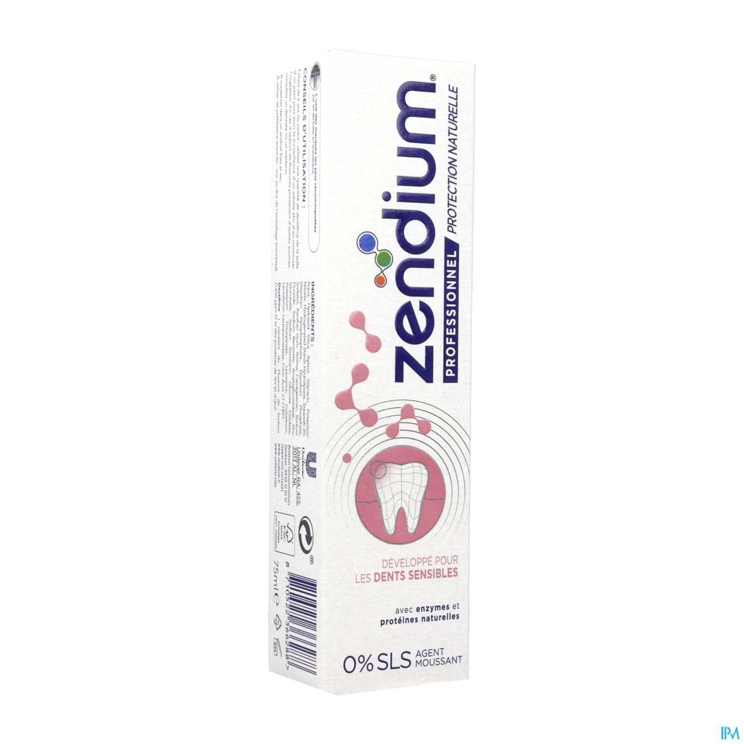 Zendium Dentifrice Dents Sensibilite 75ml — Pharmacie Pharmavance Hauts De Suresnes