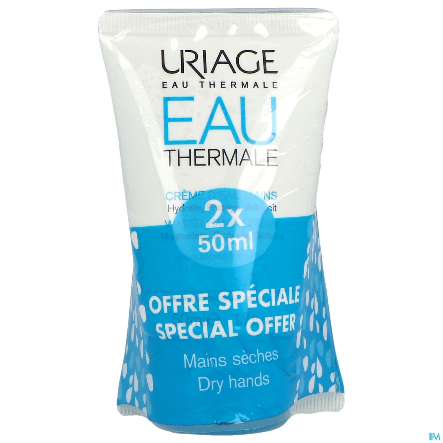 URIAGE CR D'EAU MAIN 50ML X2