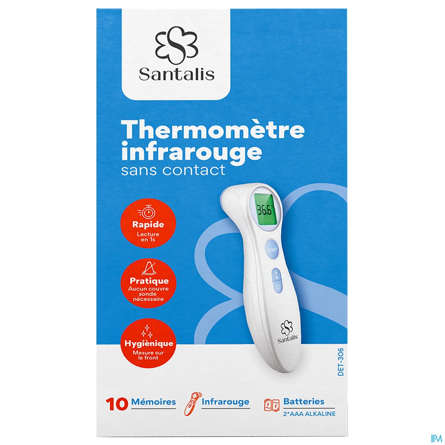 Santalis Thermometre Sans Contact