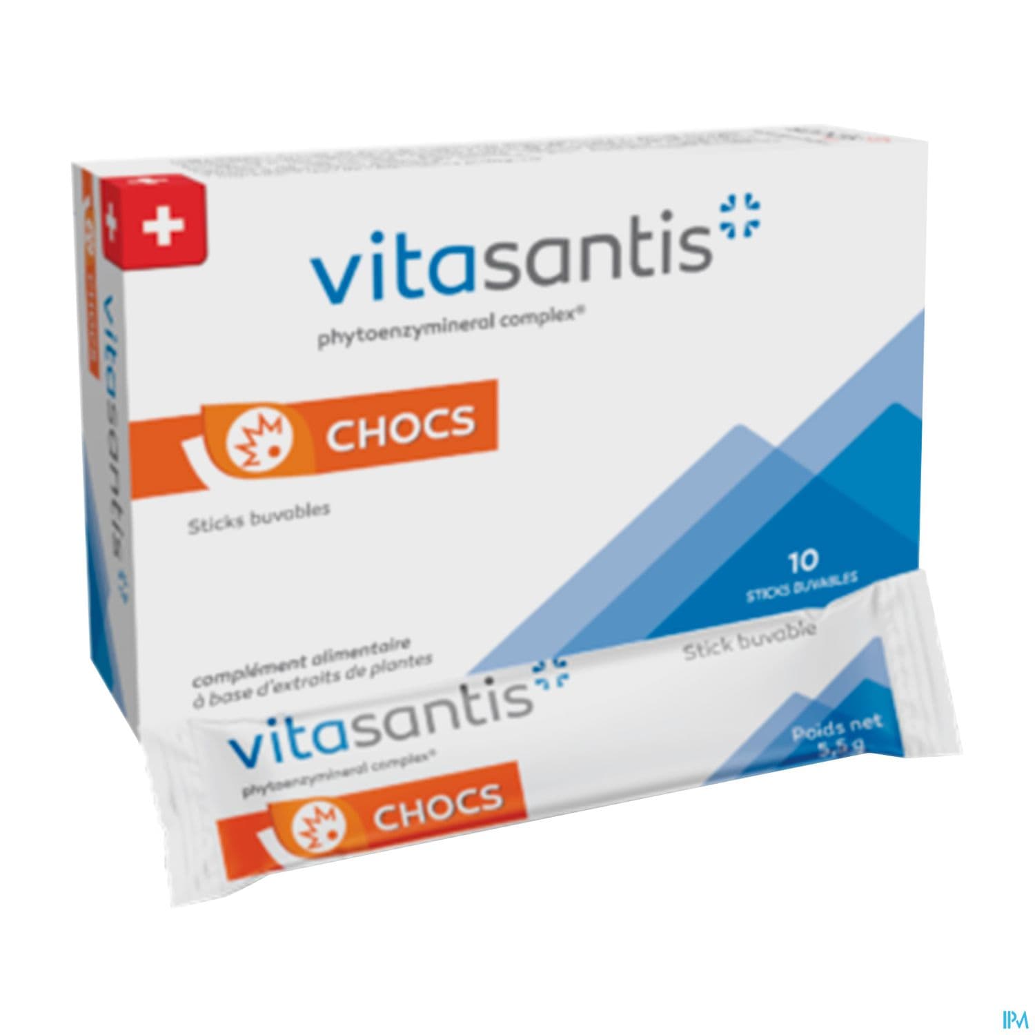 VITASANTIS CHOCS STICK BUV 10