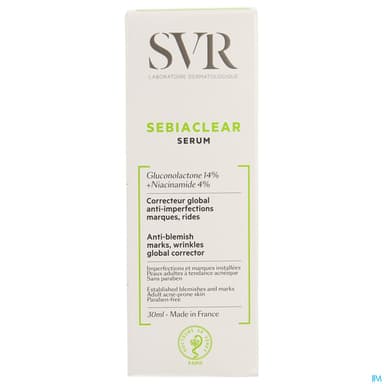 SVR SEBIACLEAR SERUM 30ML.