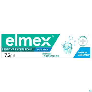 Dentifrice Elmex® Sensitive Professional Blancheur Tube 75ml