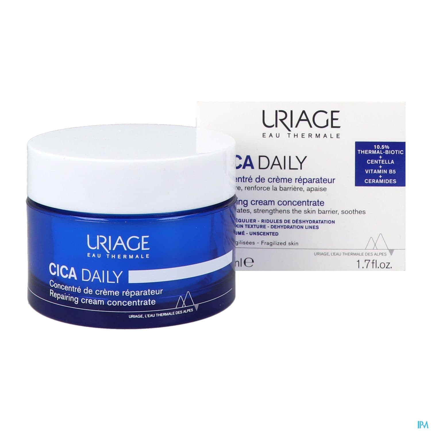 URIAGE CICA DAILY CONC CR POT 50ML