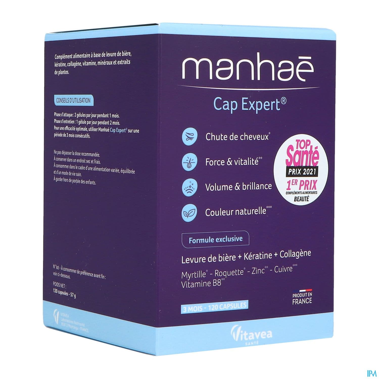 Vitavea Manhae Cap Expert Chute De Cheveux Gelule 120