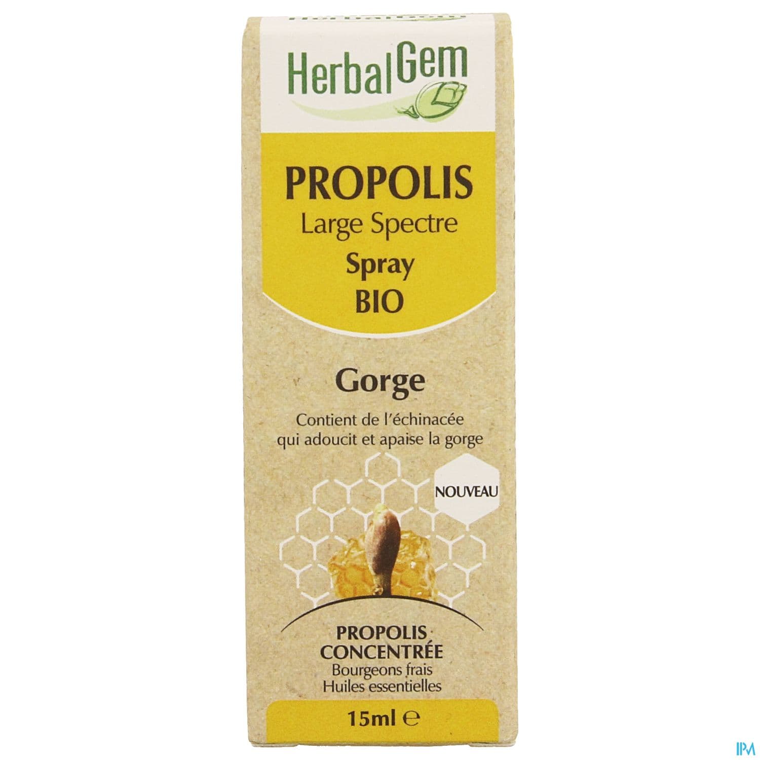 HERBALGEM PROPOLIS BIO SPR 15ML