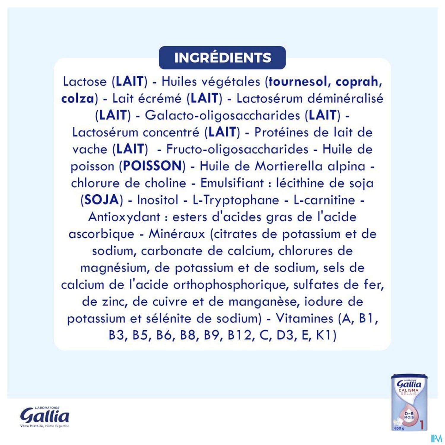 GALLIA RELAIS 1 ER