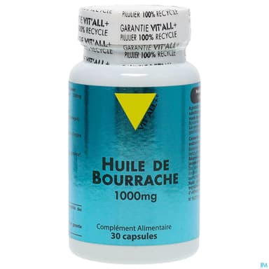 VIT ALL+ HLE BOURRACH1000MG CAPS30