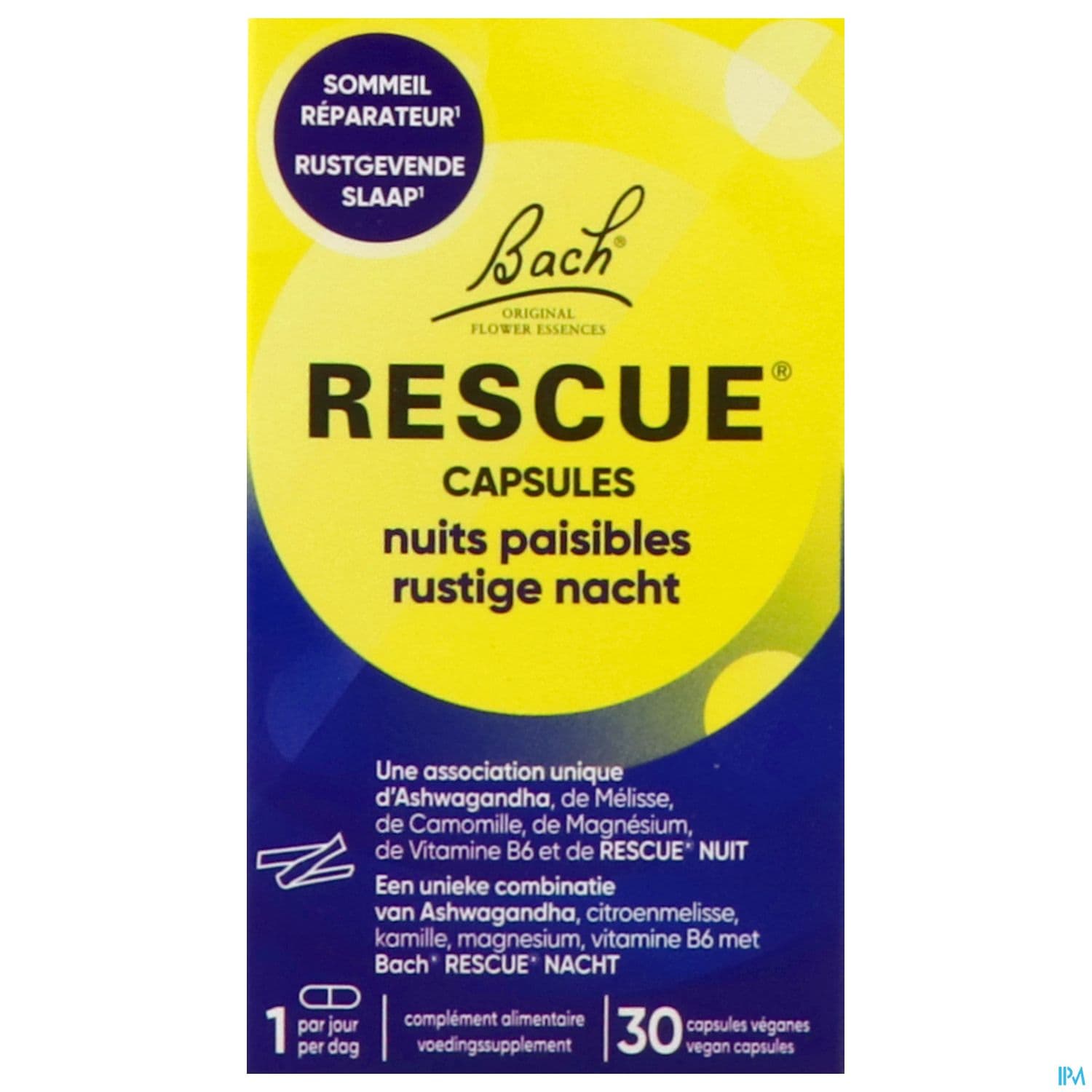 Rescue Bach Peaceful Night Capsule 30