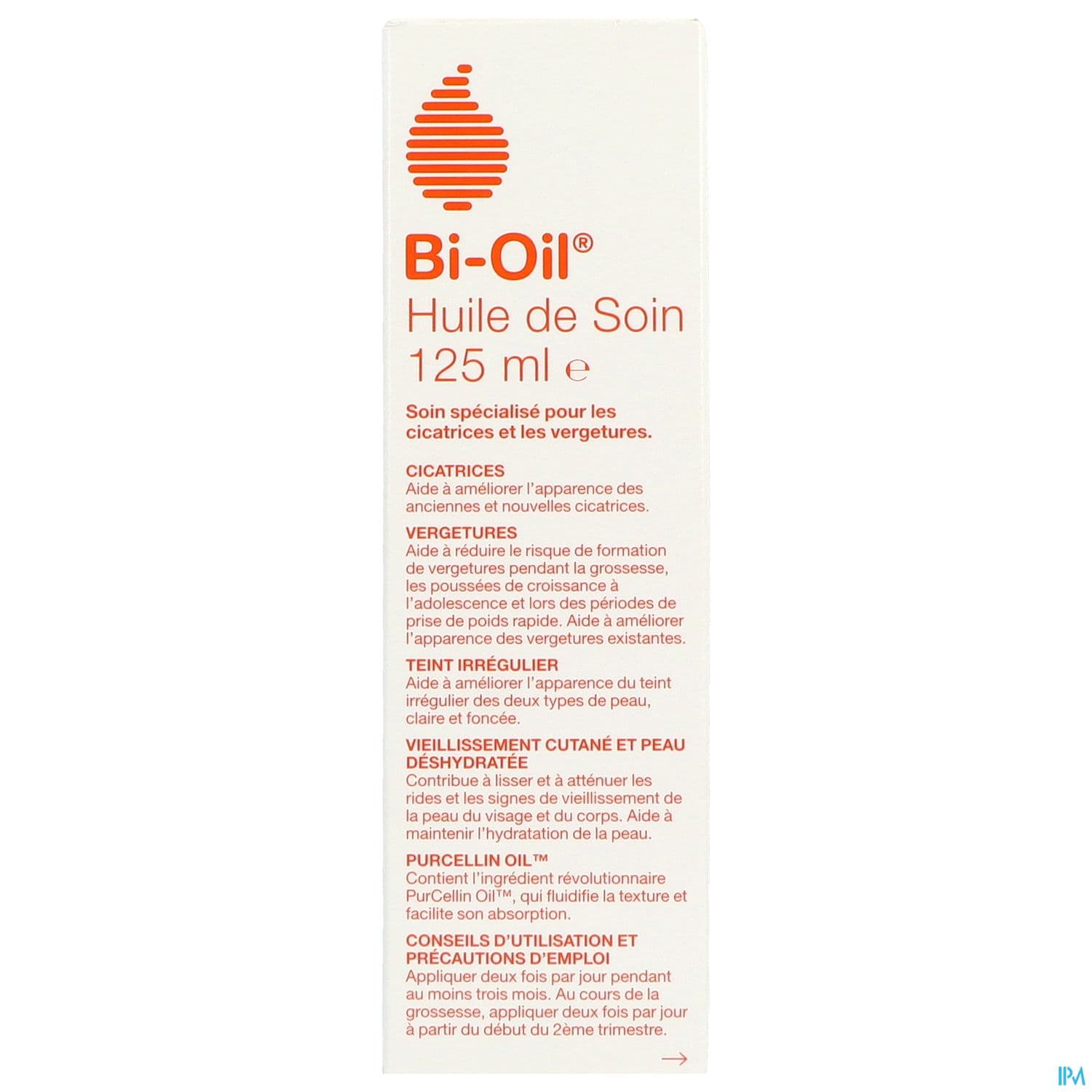 BIOIL SOIN PEAU CICA/VERG HLE125ML