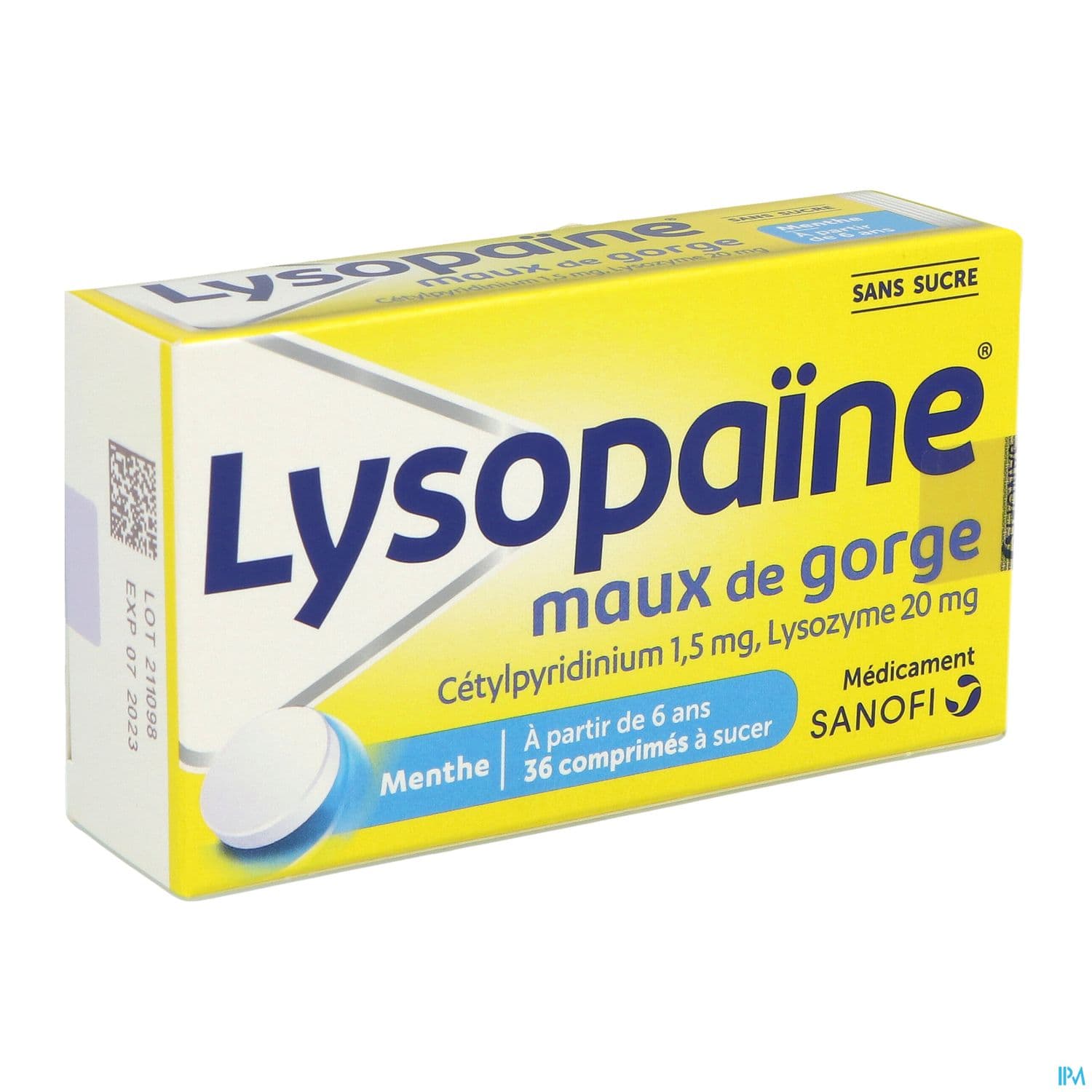 LYSOPAINE CETYL CPR SUCER S/S18X2