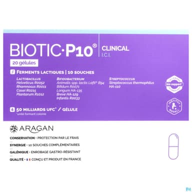 ARAGAN BIOTIC P10 CLINICAL GELUL20