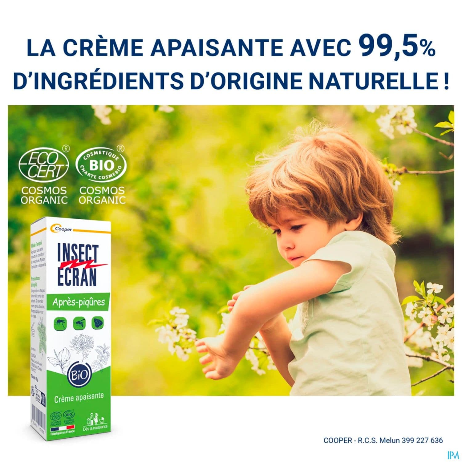 INSECT-ECRAN AP/PIQ NAT CR APAI30G