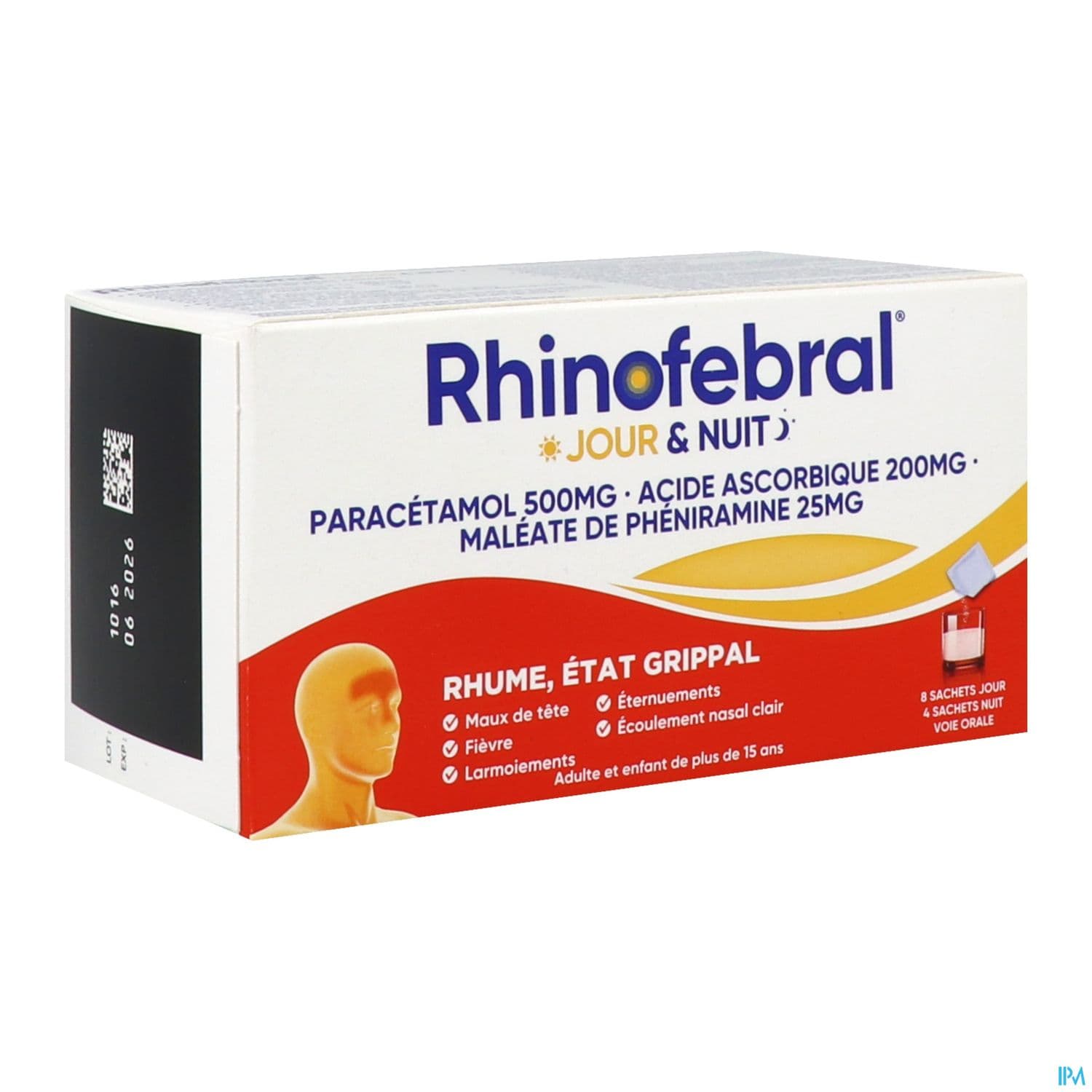 RHINOFEBRAL JOUR ET NUIT SACHET 12