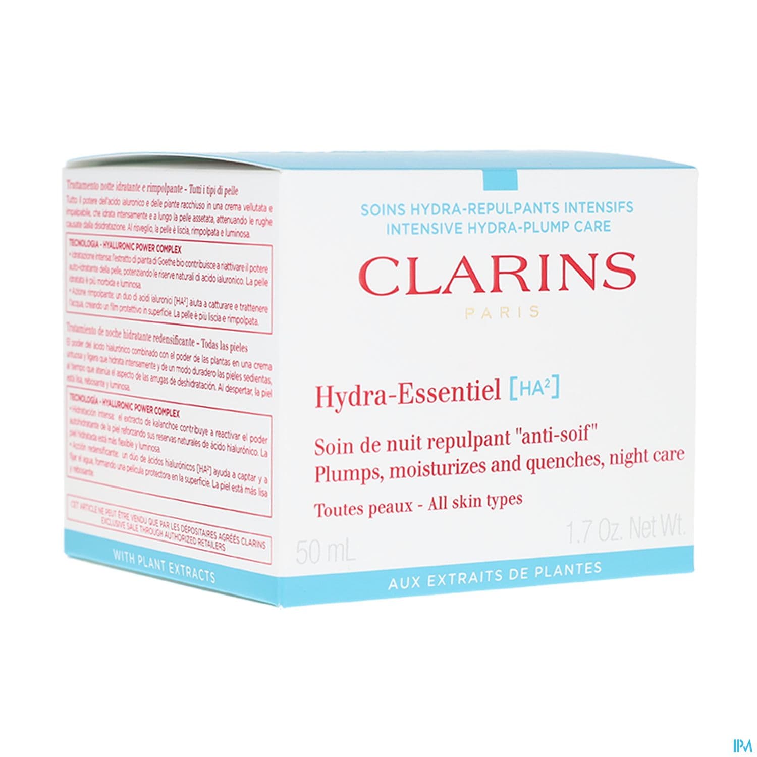 CLARINS HYD-ESS SOIN NUIT REP 50ML
