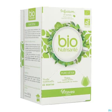 Vitavea Bionutrisante Infusion Pure Detox Sachet 20