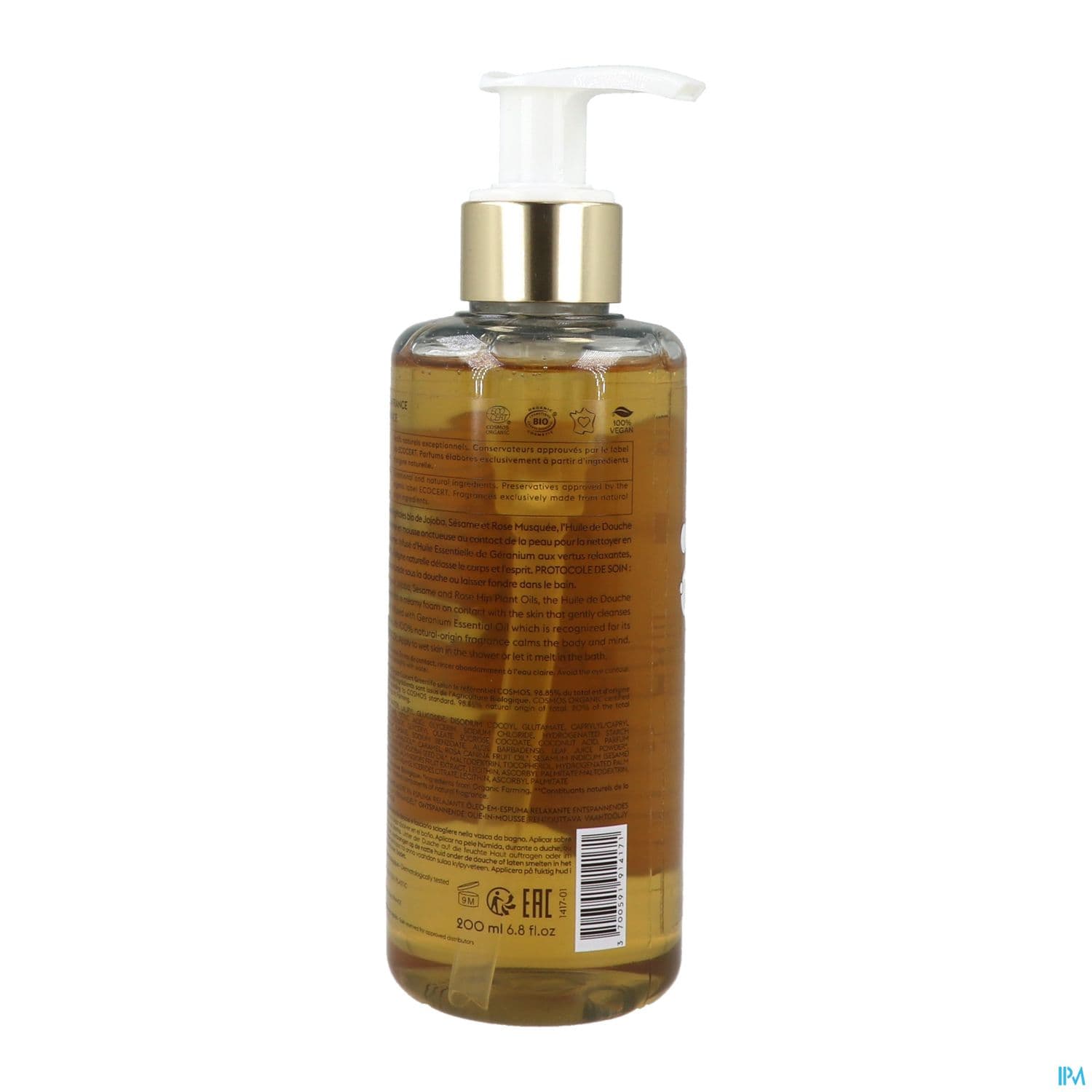 Patyka Huile De Douche Absolue Bio 200ml