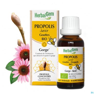 HERBALGEM PROPOLIS JUN BIO GTT15ML