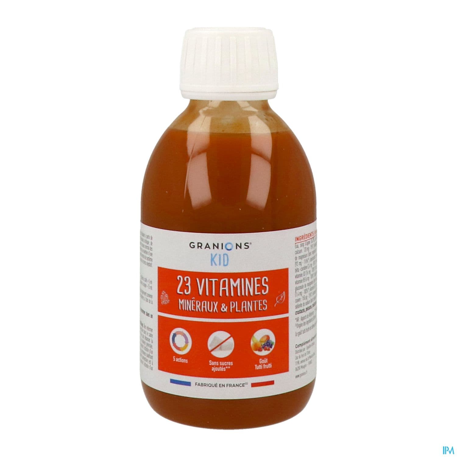 GRANIONS KID 23 VIT TUTTI SP 200ML