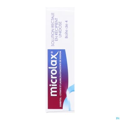 MICROLAX SORB S RECT UNIDOSE 4UNID-CAN/5ML