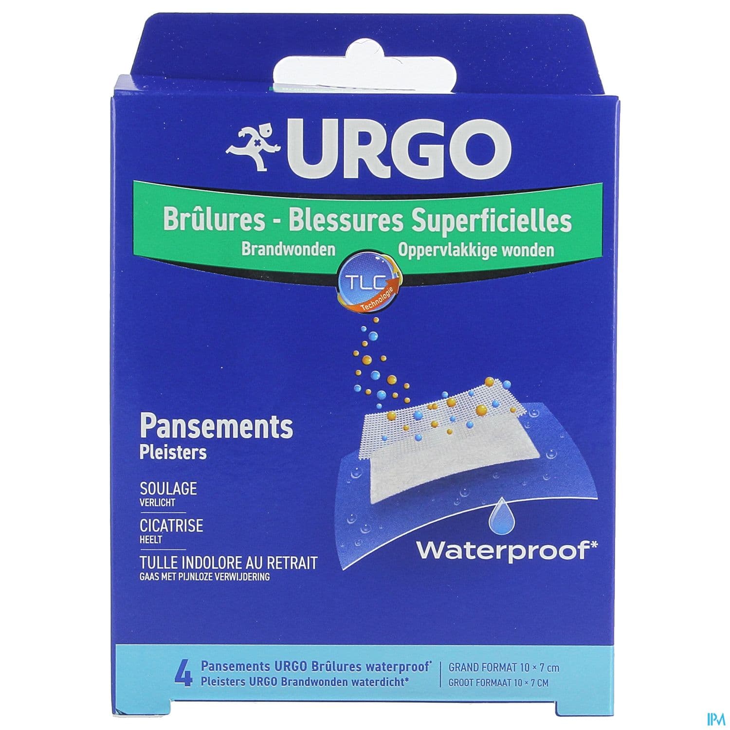 URGO BRULURE WATERPROOF GM 4