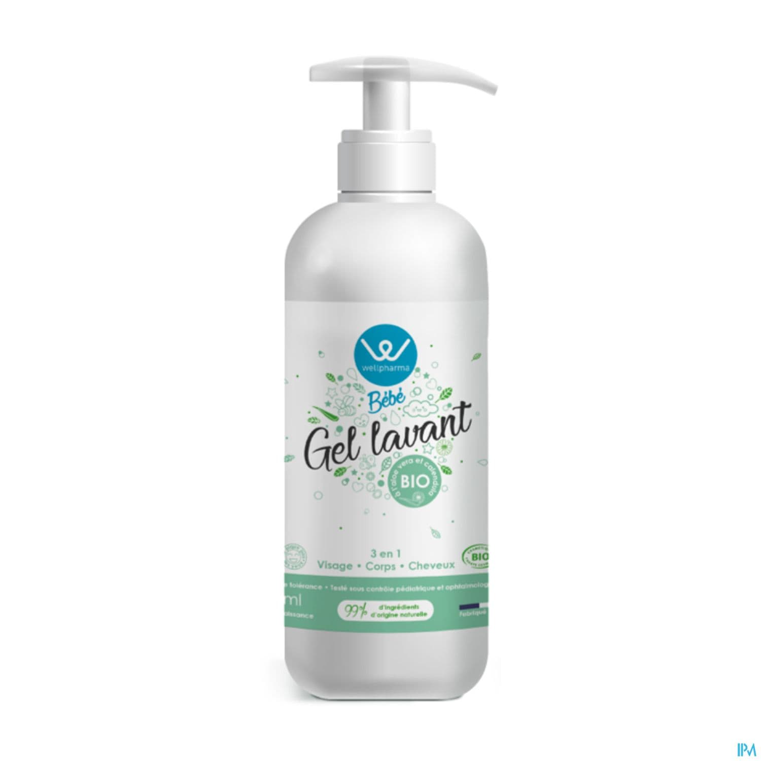 WELLPHARMA BB GEL LAV BIO 500ML — Pharmacie Normande