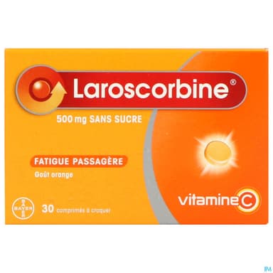 LAROSCORBINE 500MG CPR CROQ S/S 30