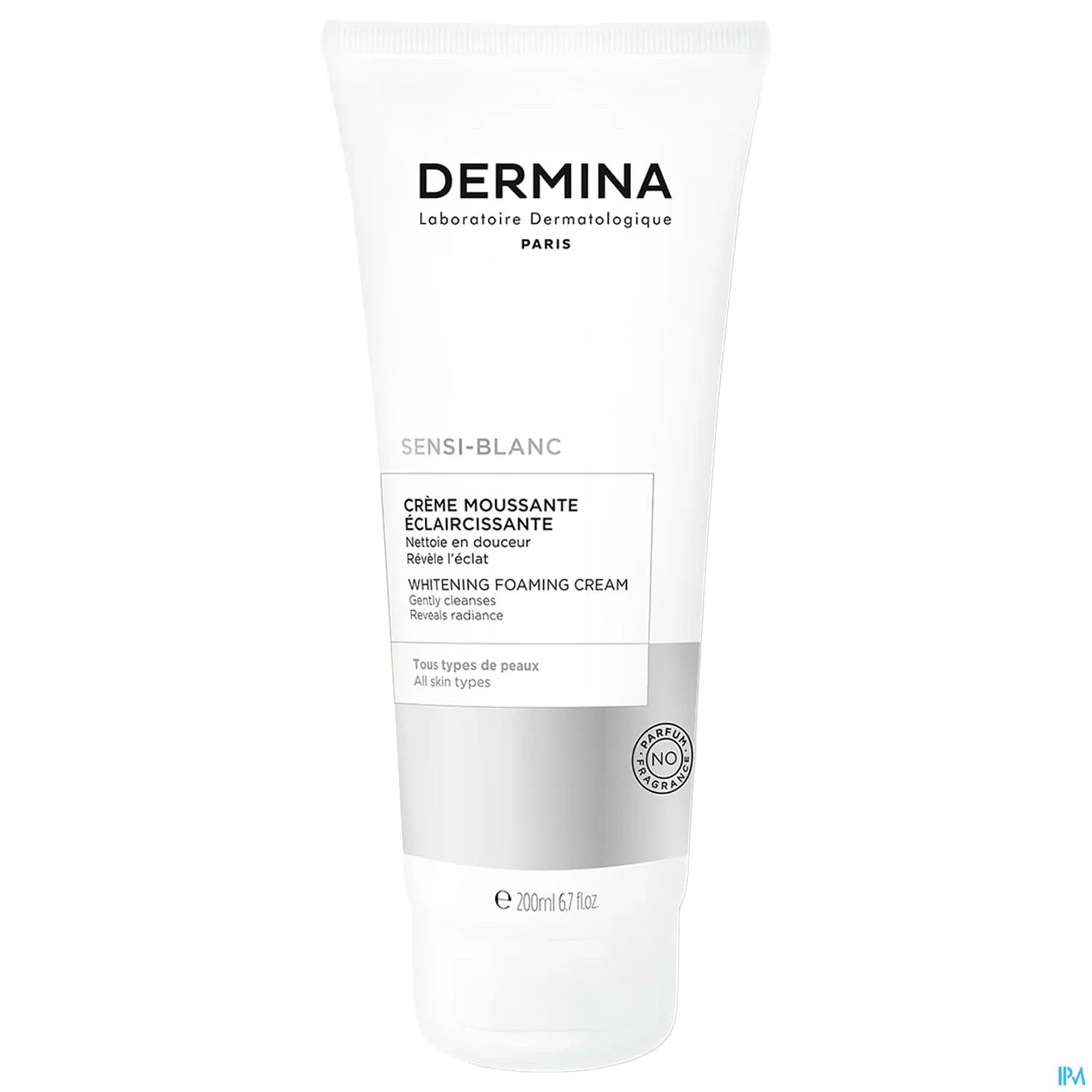 Dermina Sensi Blanc Creme Moussante Eclaircissante 200ml