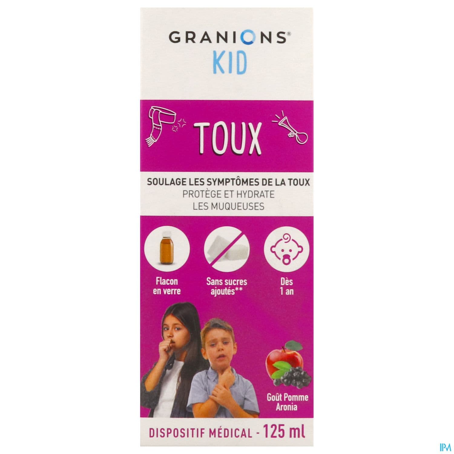 Granions Kid Toux Solution Buvable 125ml
