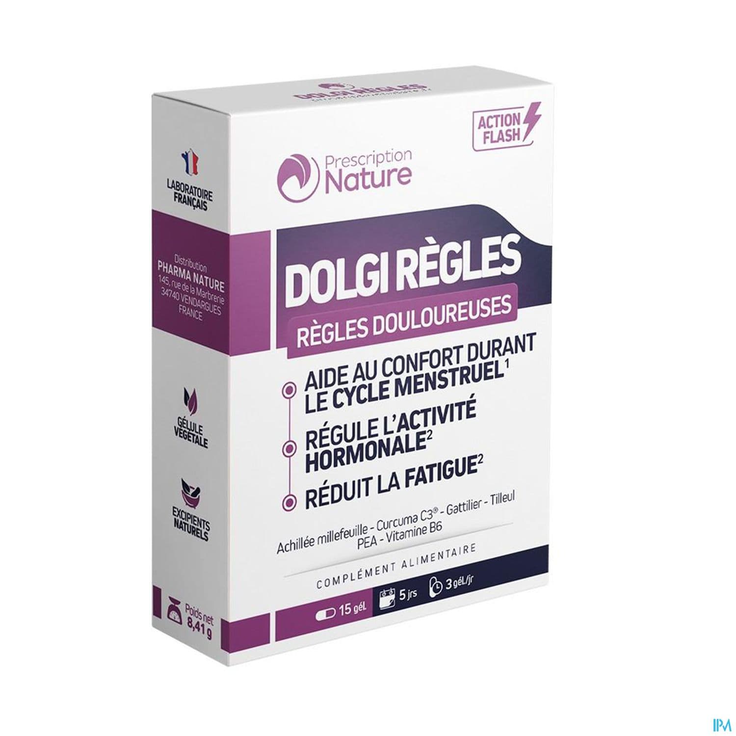 PRESCRIPTION NAT DOLGIREGLE GELU15