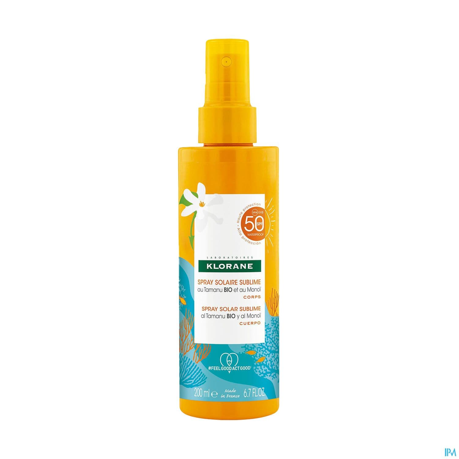 KLORANE-SOL SPRAY SPF50 200ML