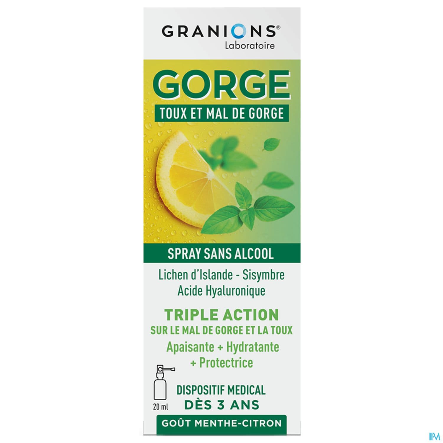 GRANIONS GORGE TOUX SPRAY 20ML