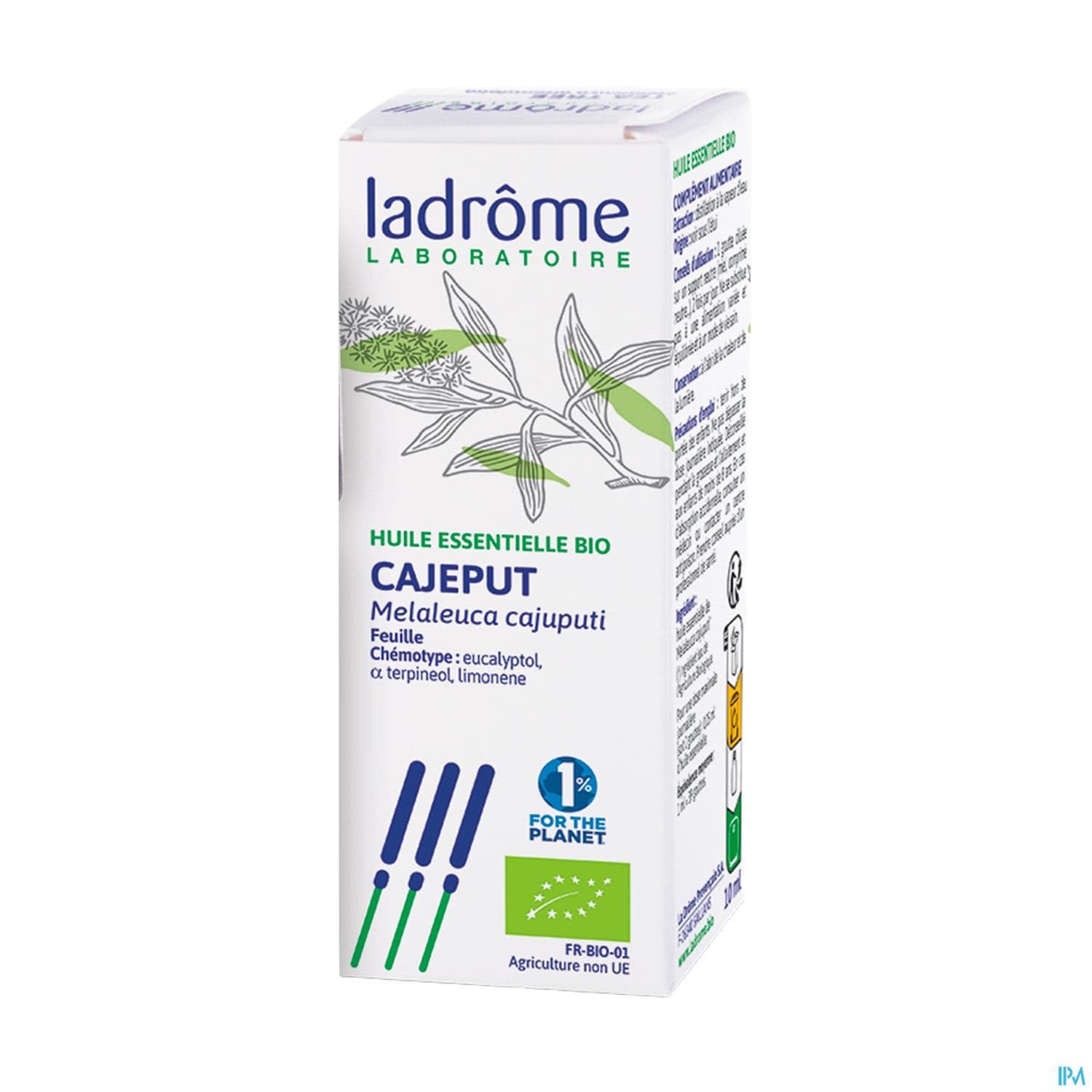 Ladrome Huile Essentielle Bois Cajeput Bio 10ml