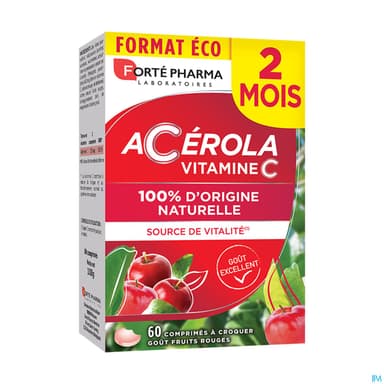 ACEROLA FORTE PHARMA CPR CROQ 60