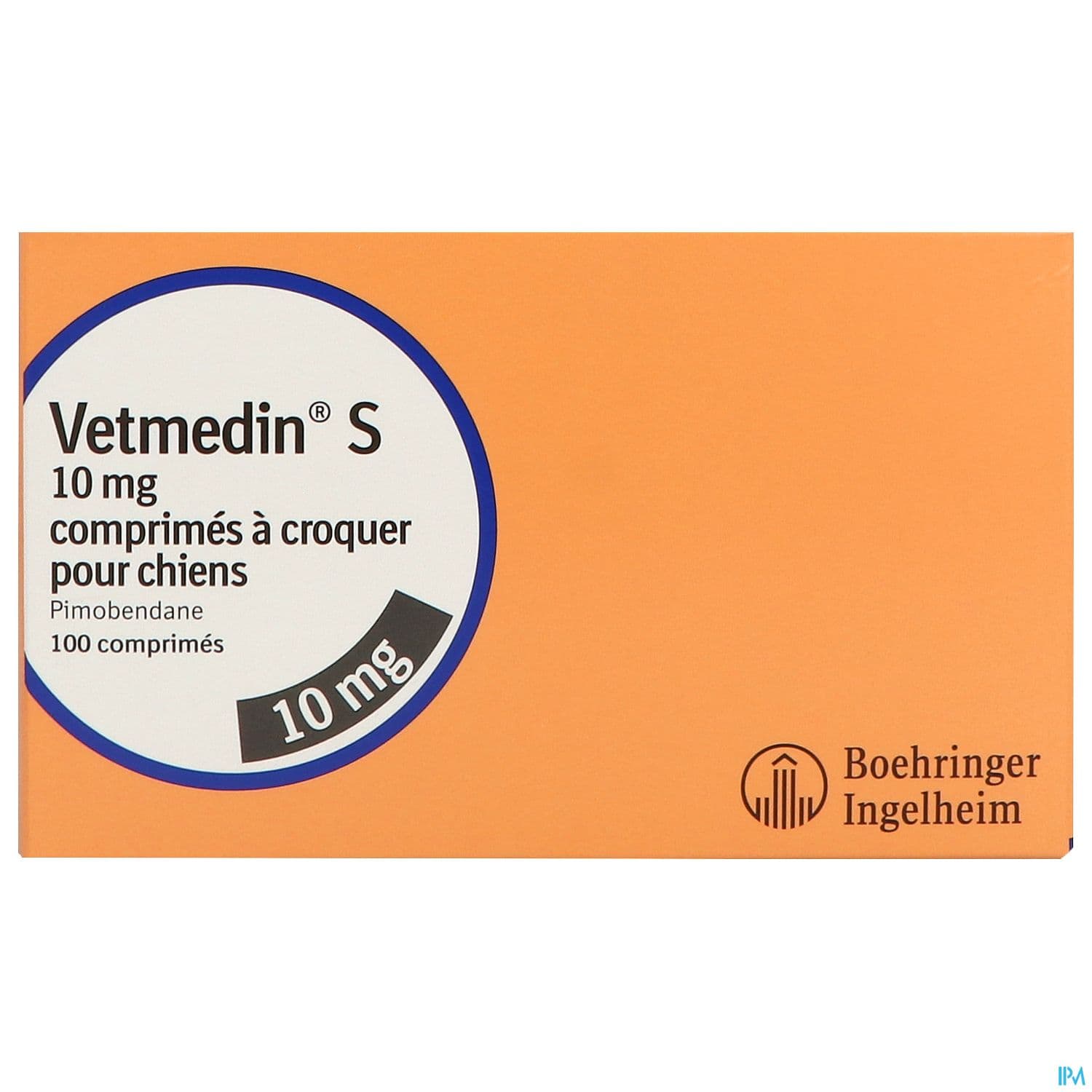 Vetmedin S 10mg Comprime A Croquer Chien 100