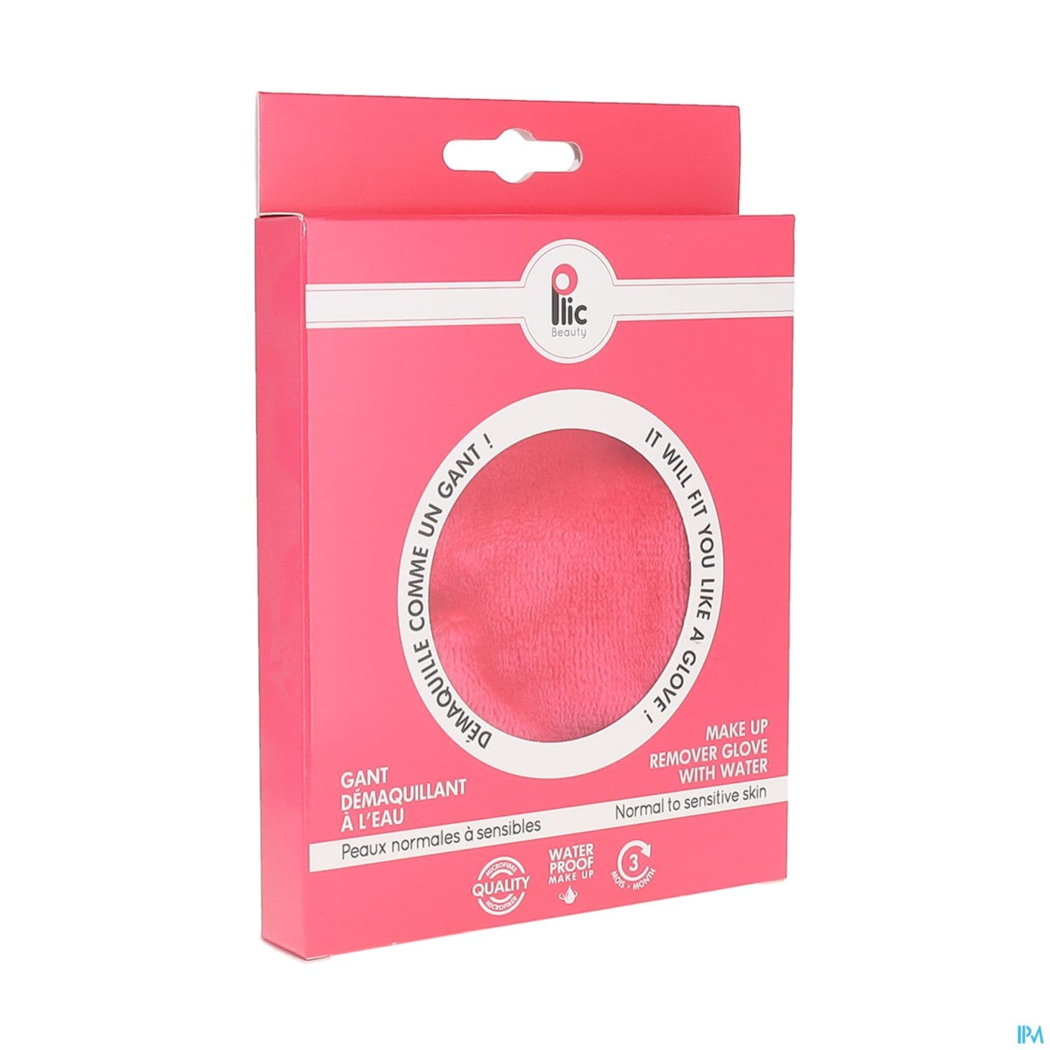 Plic Beauty Gant Demaquillant Peaux Sensibles