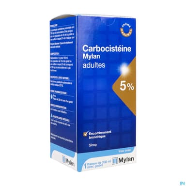 CARBOCISTEINE 5% AD MYL SP 200ML
