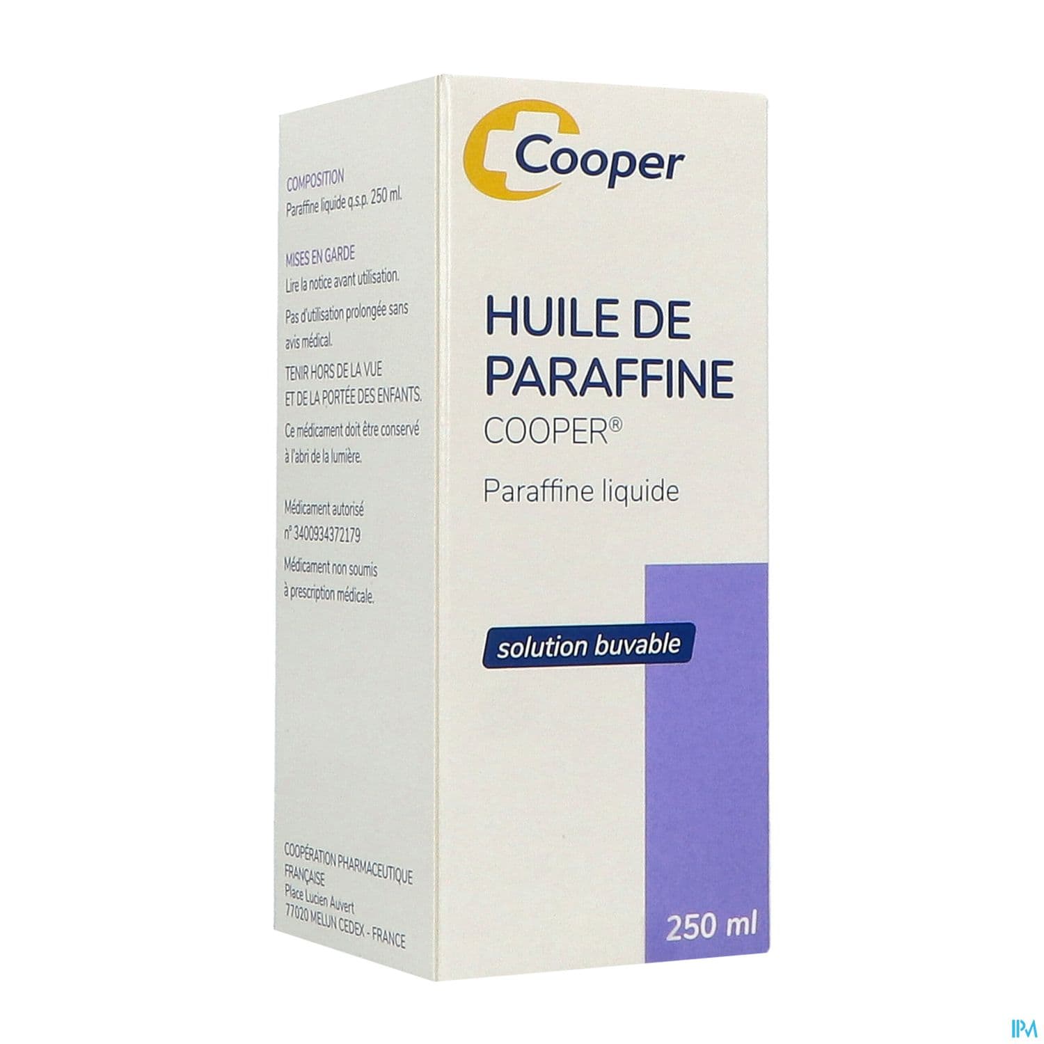 Cooper Huile De Paraffine Solution Buvable 250ml